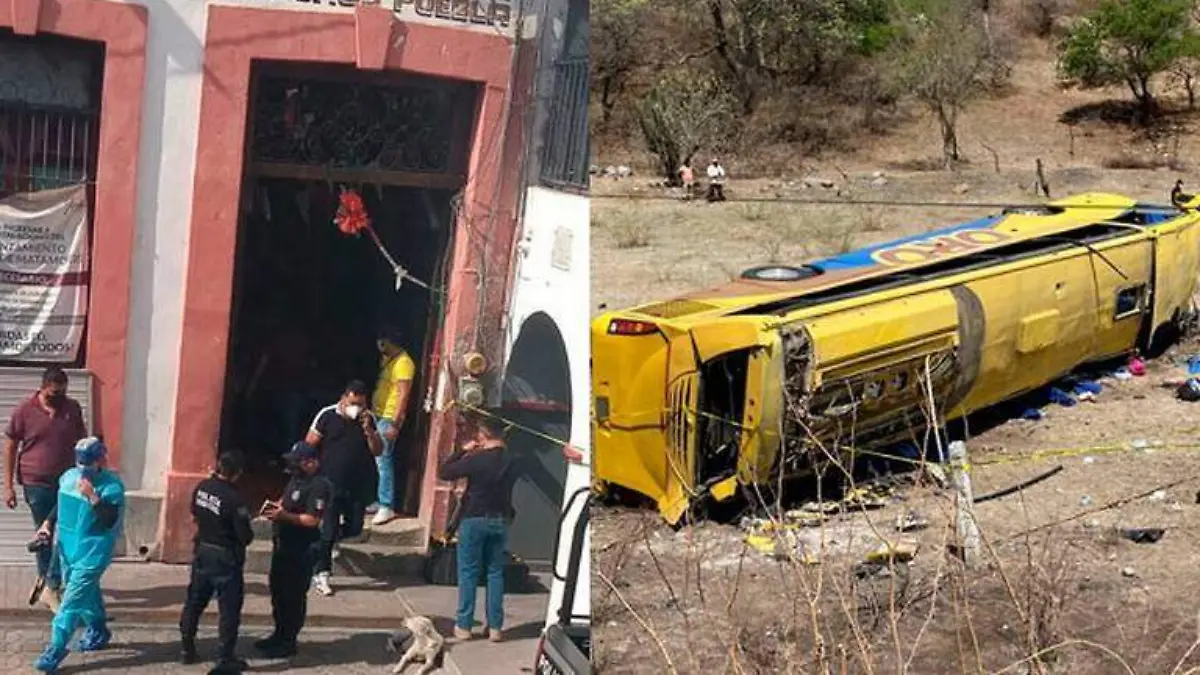 SUICIDIO RESPONSABLE AUTOBUS ORO